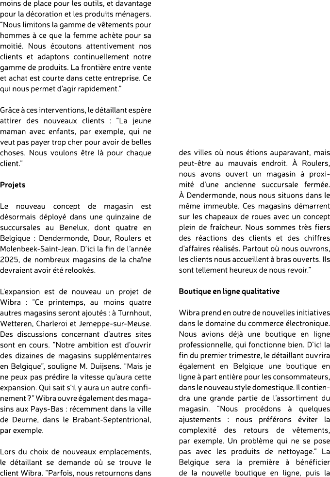 moins de place pour les outils, et davantage pour la d coration et les produits m nagers. “Nous limitons la gamme de ...