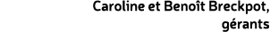 Caroline et Beno t Breckpot, g rants