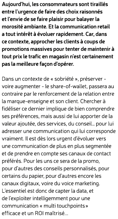 Aujourd’hui, les consommateurs sont tiraill s entre l’urgence de faire des choix raisonn s et l’envie de se faire pla...