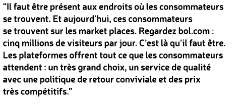 “Il faut tre pr sent aux endroits o  les consommateurs se trouvent. Et aujourd’hui, ces consommateurs se trouvent su...
