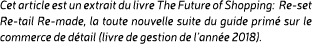 Cet article est un extrait du livre The Future of Shopping: Re set Re tail Re made, la toute nouvelle suite du guide ...