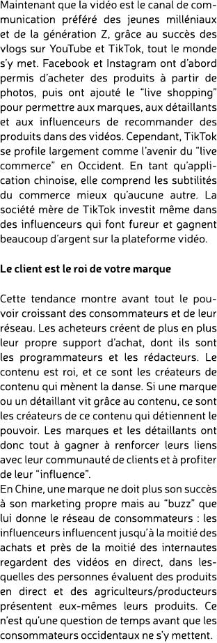 Maintenant que la vid o est le canal de communication pr f r des jeunes mill niaux et de la g n ration Z, gr ce au s...