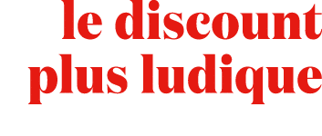 le discount plus ludique