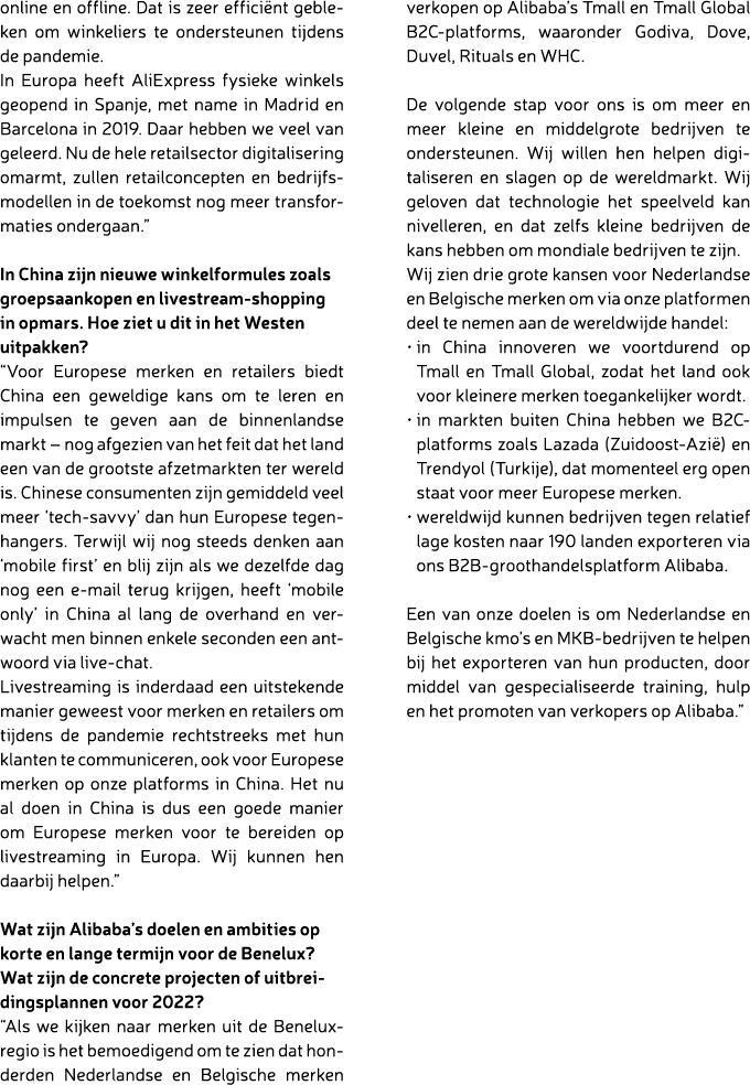 online en offline. Dat is zeer effici nt gebleken om winkeliers te ondersteunen tijdens de pandemie. In Europa heeft ...