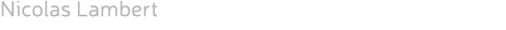Nicolas Lambert