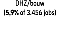 DHZ/bouw (5,9% of 3.456 jobs)