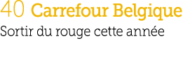 40 Carrefour Belgique Sortir du rouge cette ann e 