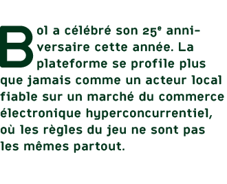 Bol a c l br son 25e anniversaire cette ann e. La plateforme se profile plus que jamais comme un acteur local fiable...