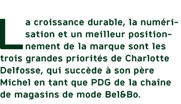 La croissance durable, la num risation et un meilleur positionnement de la marque sont les trois grandes priorit s de...