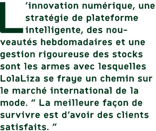 L’innovation num rique, une strat gie de plateforme intelligente, des nouveaut s hebdomadaires et une gestion rigoure...