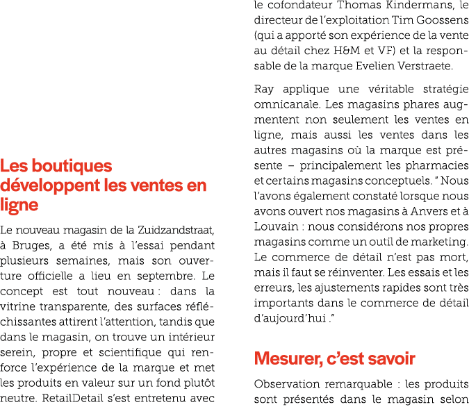 Les boutiques d veloppent les ventes en ligne Le nouveau magasin de la Zuidzandstraat,  Bruges, a  t  mis   l’essai ...