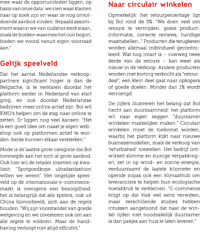 mee waar de opportuniteiten liggen, op basis van onze data: we zien waar klanten naar op zoek zijn en waar ze nog onv...