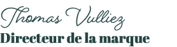Thomas Vulliez Directeur de la marque