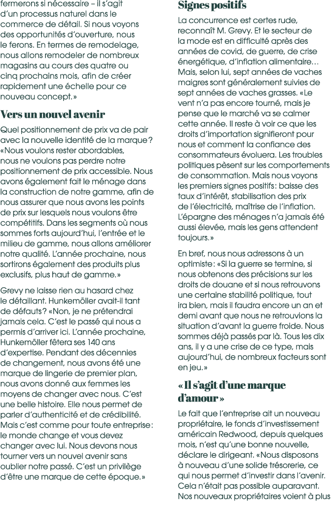 fermerons si n cessaire – il s’agit d’un processus naturel dans le commerce de d tail. Si nous voyons des opportunit ...