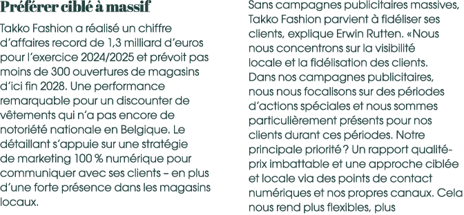 Pr f rer cibl   massif Takko Fashion a r alis  un chiffre d’affaires record de 1,3 milliard d’euros pour l’exercice ...