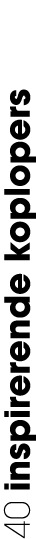 40 inspirerende koplopers