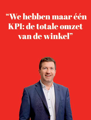  “We hebben maar  n KPI: de totale omzet van de winkel” ￼