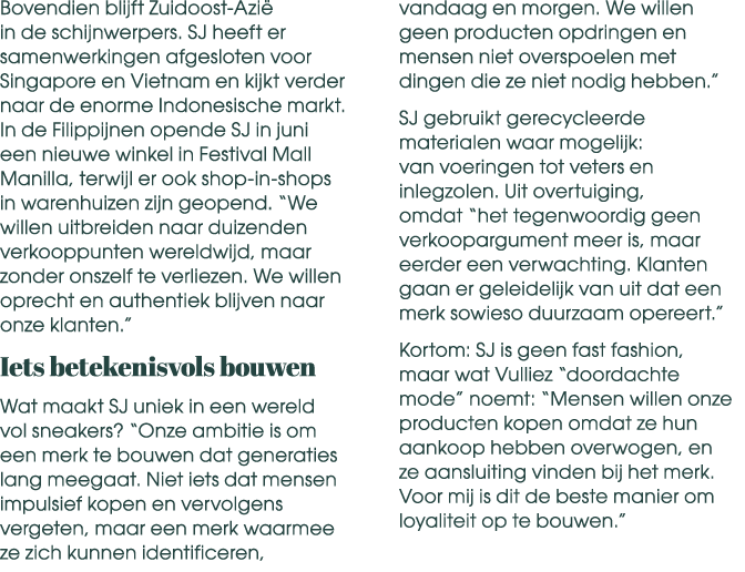 Bovendien blijft Zuidoost Azi in de schijnwerpers. SJ heeft er samenwerkingen afgesloten voor Singapore en Vietnam e...