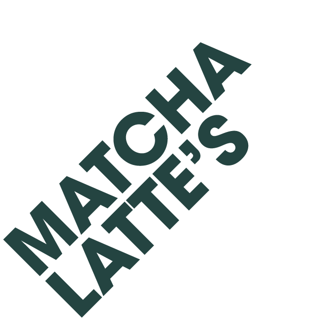 matcha latte’s 