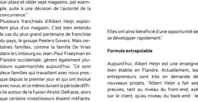 sur place et c der sept magasins, par exemple, suite  une d cision de l’autorit  de la concurrence.” Plusieurs franc...