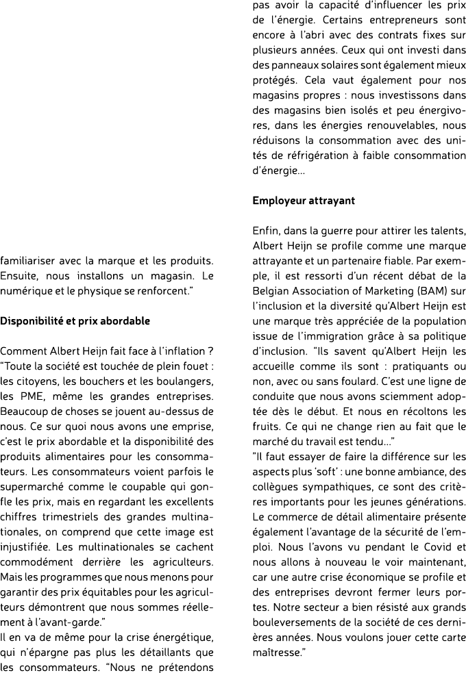 familiariser avec la marque et les produits. Ensuite, nous installons un magasin. Le num rique et le physique se renf...