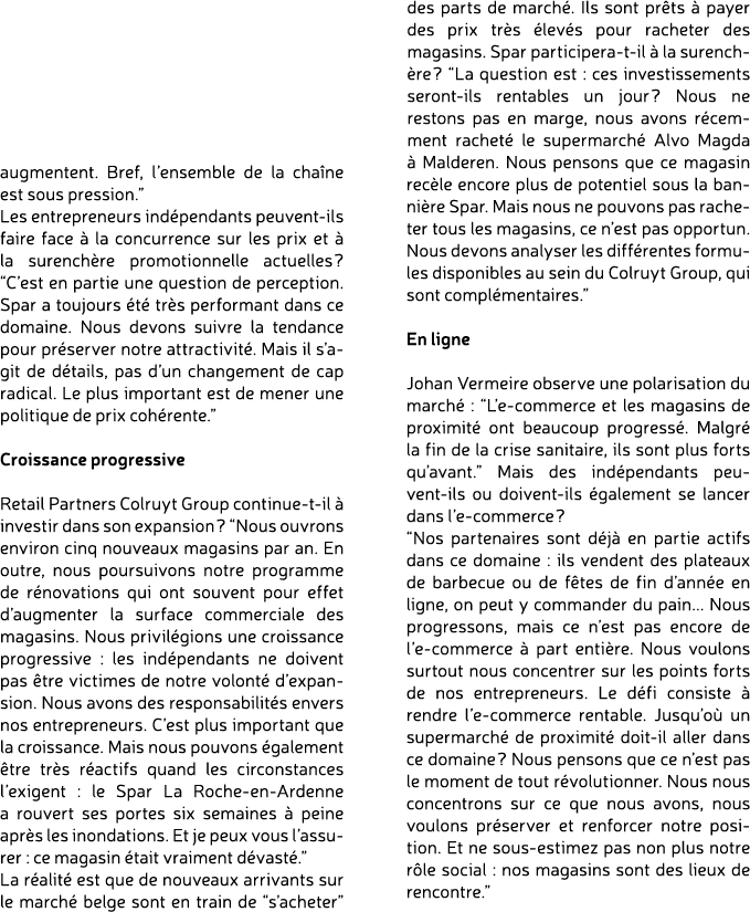 augmentent. Bref, l’ensemble de la cha ne est sous pression.” Les entrepreneurs ind pendants peuvent ils faire face ...