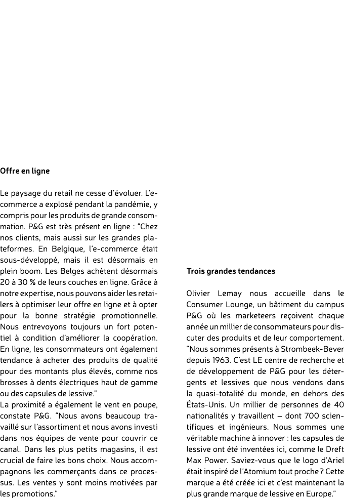  Offre en ligne Le paysage du retail ne cesse d’ voluer. L’e commerce a explos pendant la pand mie, y compris pour l...