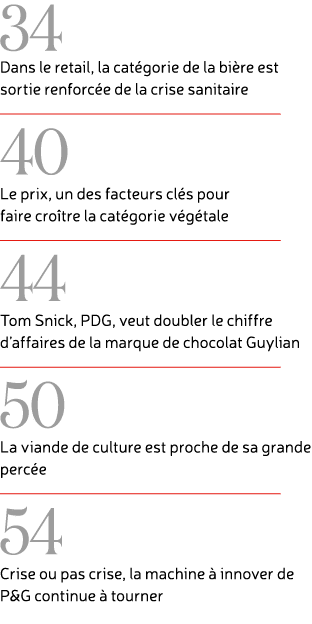 34 Dans le retail, la cat gorie de la bi re est sortie renforc e de la crise sanitaire ￼ 40 Le prix, un des facteurs ...