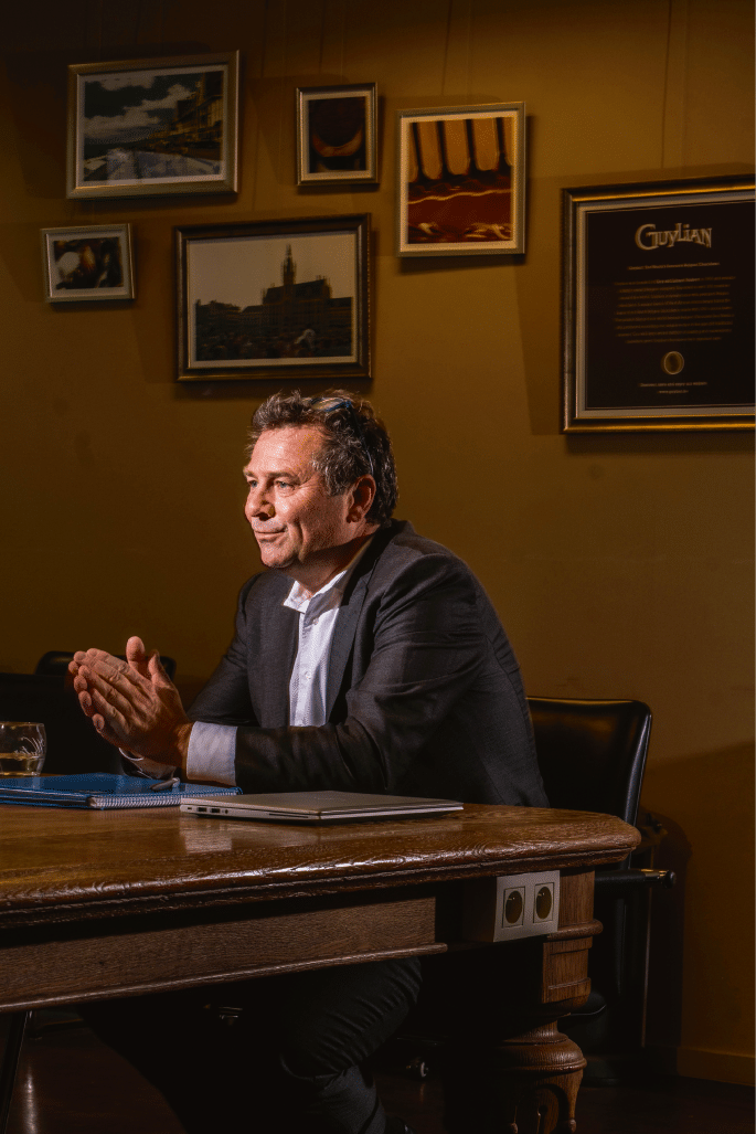 20211109 Sint-Niklaas, Belgie. Tom Snick ceo van Guylian. 