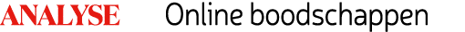 Analyse Online boodschappen