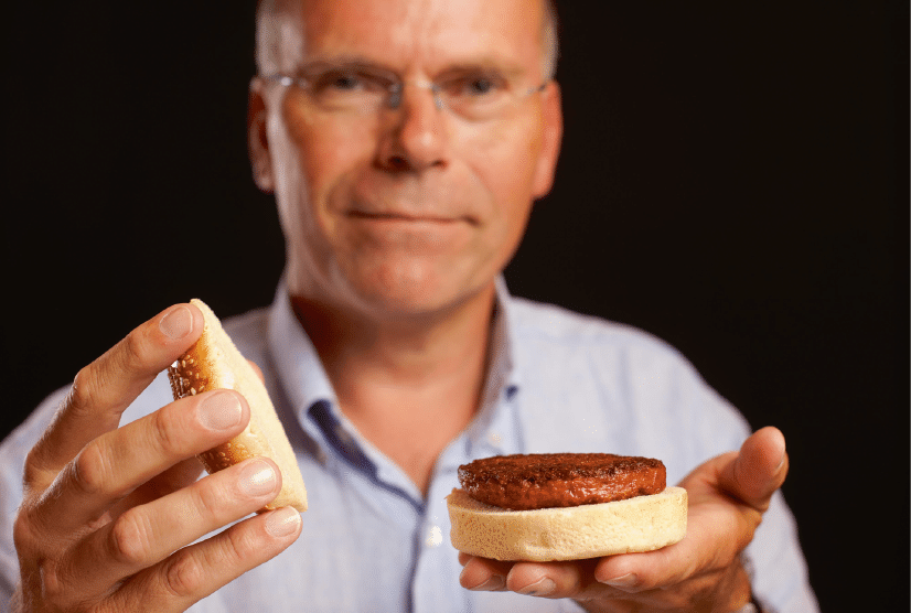 EDITORIAL USE ONLY A burger made from Cultured Beef, which has been developed by Professor Mark Post of Maastricht University in the Netherlands. PRESS ASSOCIATION Photo. Issue date: Monday August 5, 2013. Cultured Beef could help solve the coming food crisis and combat climate change. Commercial production of Cultured Beef could begin within ten to 20 years. Photo credit should read: David Parry/PA