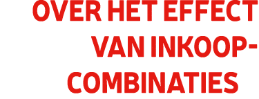 over het effect van inkoop combinaties